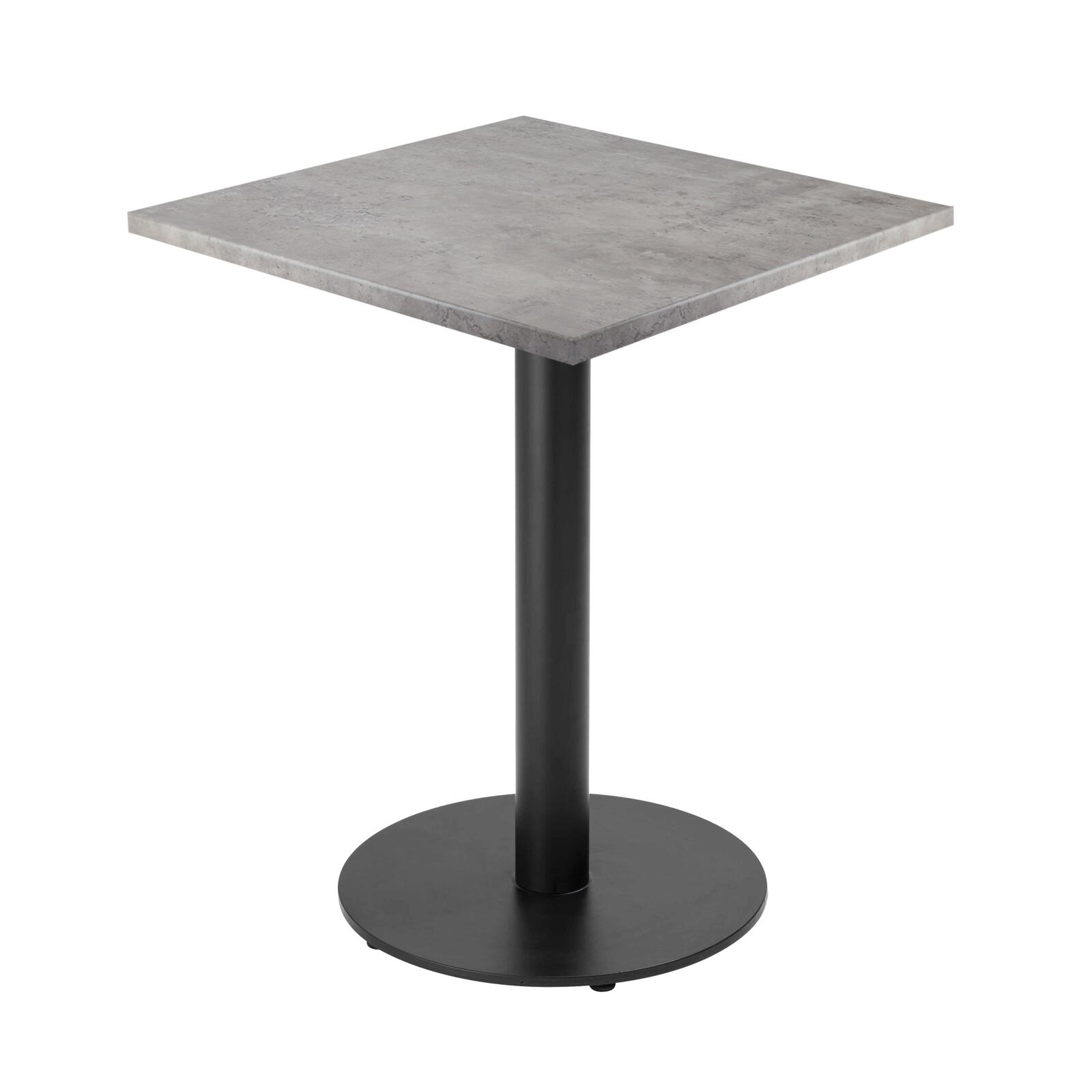 Tavolo da pranzo 60 x 60 cm in truciolare con rivestimento melaminico