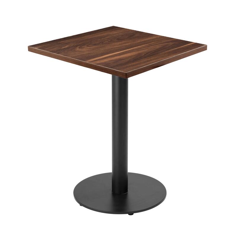 Tavolo da pranzo 60 x 60 cm in truciolare con rivestimento melaminico