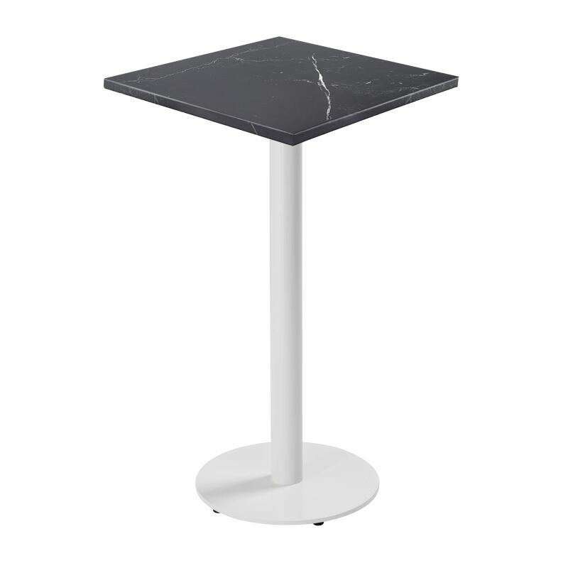 Tavolo da pronzo alto 60 x 60 cm in truciolare con rivestimento melaminico