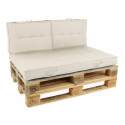 Set divani in pallet + cuscini da giardino