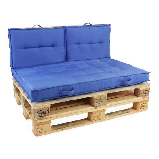 Set divani in pallet + cuscini da giardino