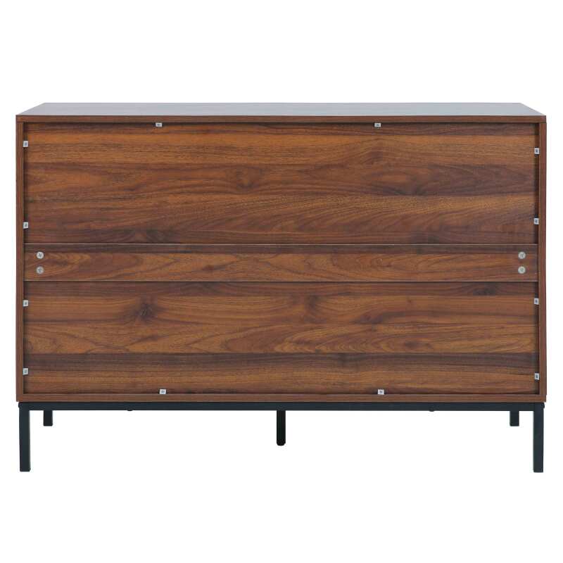 Cassettiera con 6 cassetti in MDF nobilitato decoro 112 cm (3/7)