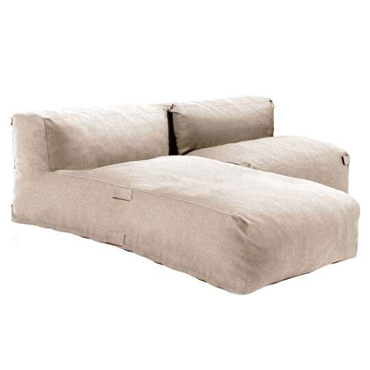 Mobile da giardino componibile con 1 poltrona e 1 chaise longue | Oviala