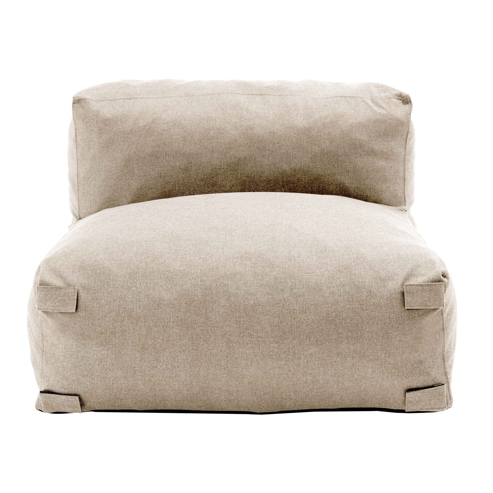 Divano modulare da esterno con 2 poltrone