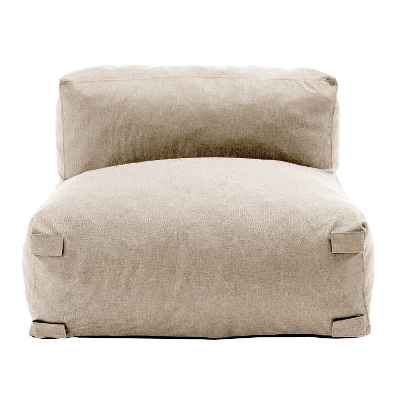 Divano modulare da esterno con 2 poltrone