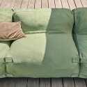 Divano modulare da esterno con 3 poltrone e 1 chaise longue