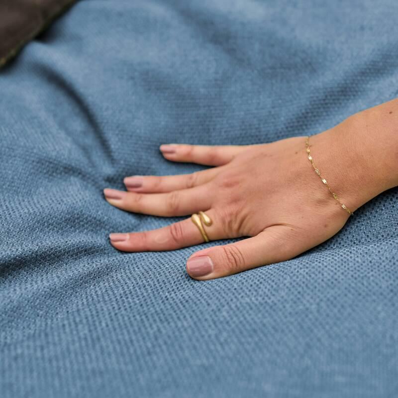 Divano modulare da esterno con 3 poltrone e 1 chaise longue