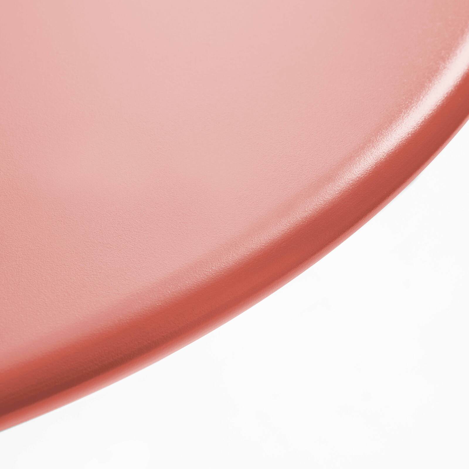 Tavolo da giardino rotondo Ø120 x 72 cm e 6 sedie con braccioli in metallo