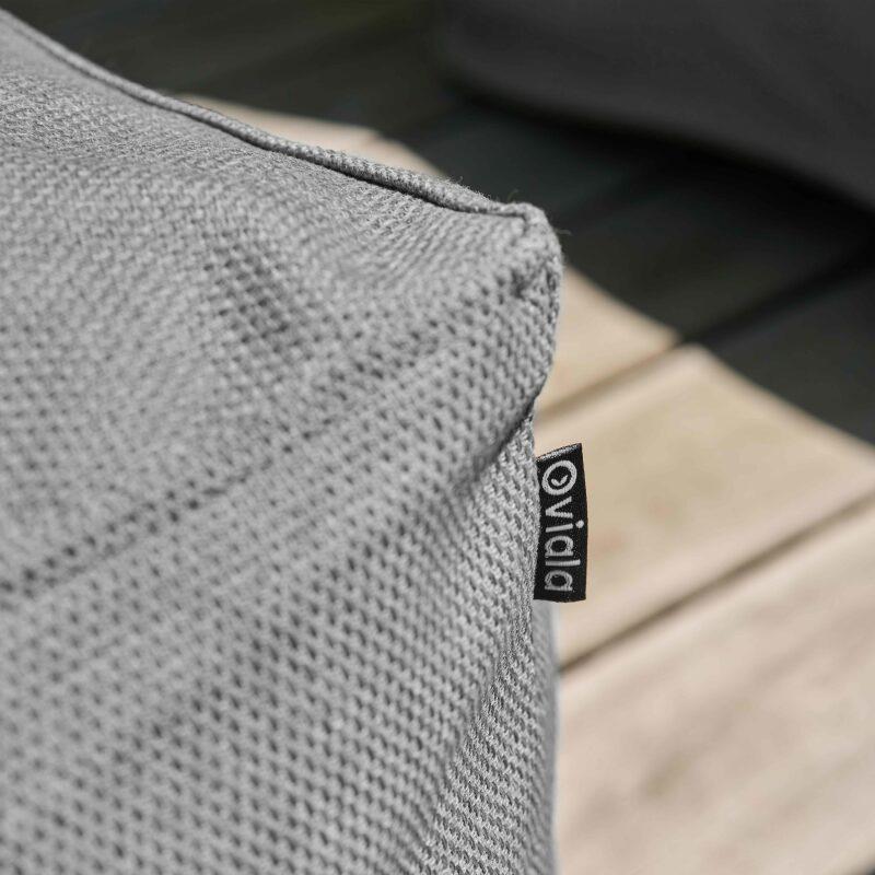 Divano modulare da esterno con 1 poltrona, 1 poltrona angolare e 1 chaise longue