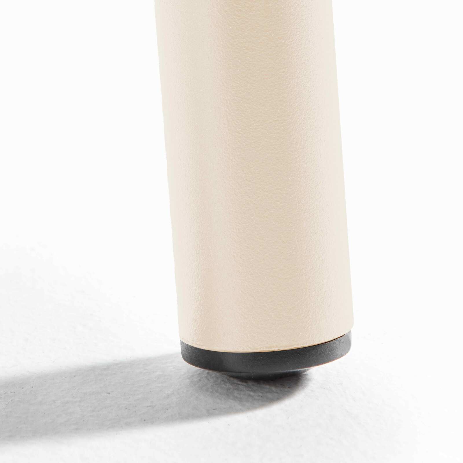 Tavolo da giardino rotondo Ø120 x 72 cm e 6 sedie con braccioli in metallo