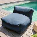 Divano modulare da esterno con 2 poltrone e 2 poltrone angolari