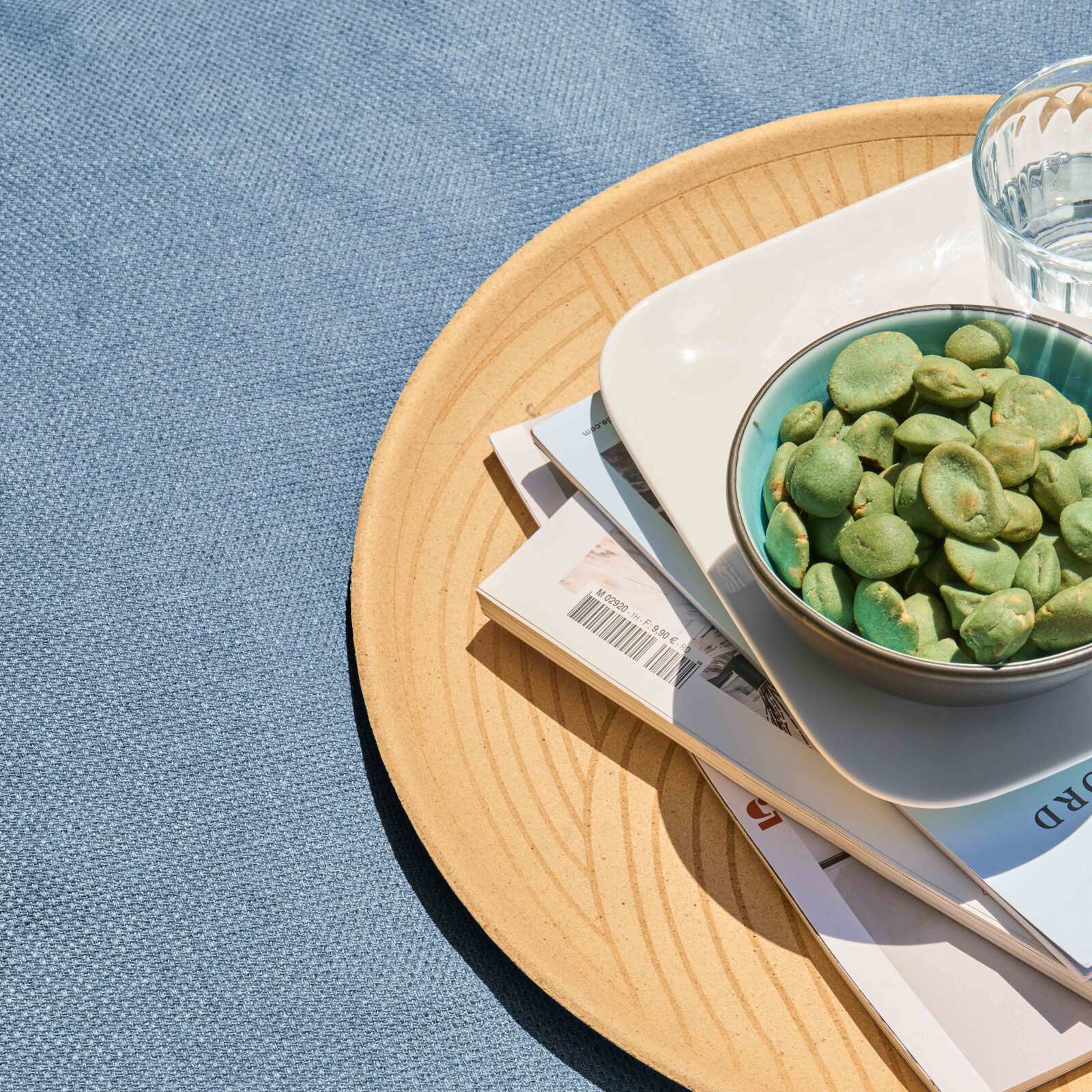 Pouf per divano modulare da esterno Pouf per divano modulare da esterno