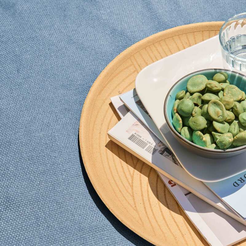 Pouf per divano modulare da esterno