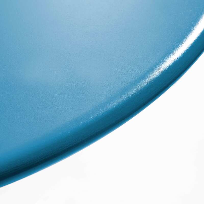 Tavolo da giardino rotondo Ø120 x 72 cm e 6 sedie con braccioli in metallo (3/7)
