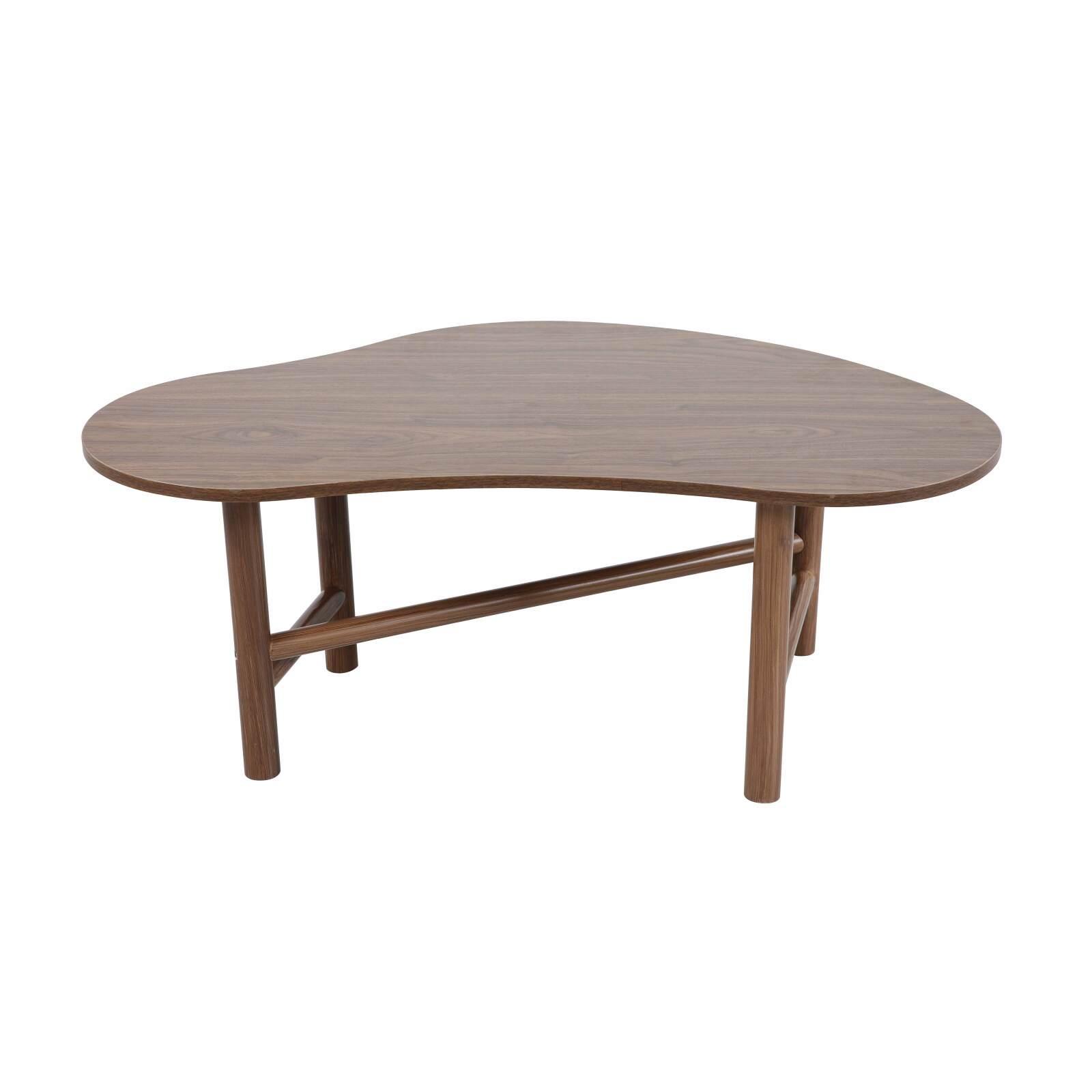 Tavolino in MDF con decoro in melaminico