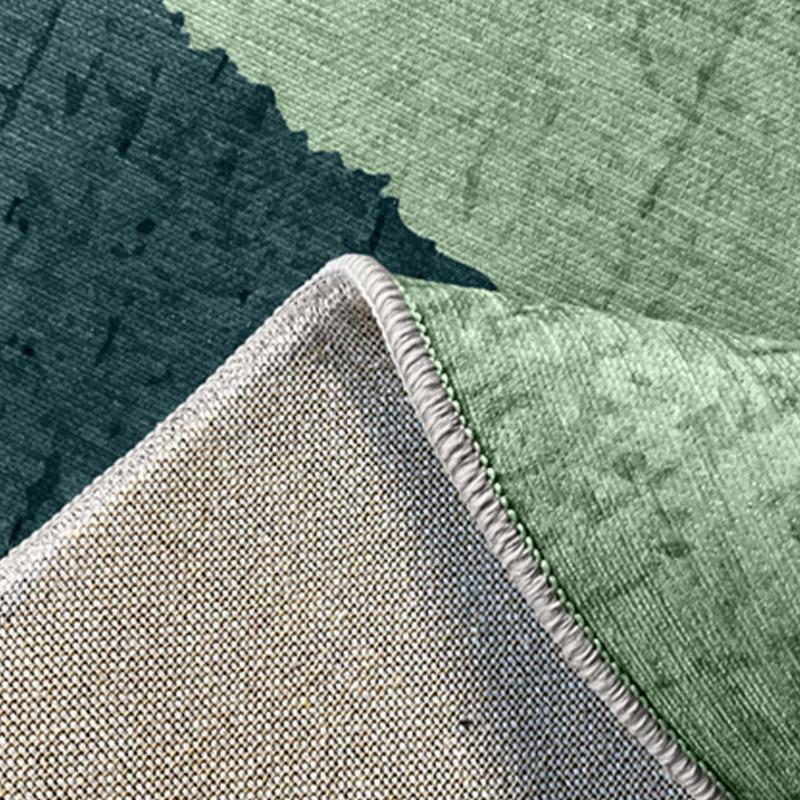 Tappeto rettangolare in ciniglia di poliestere a pelo corto 