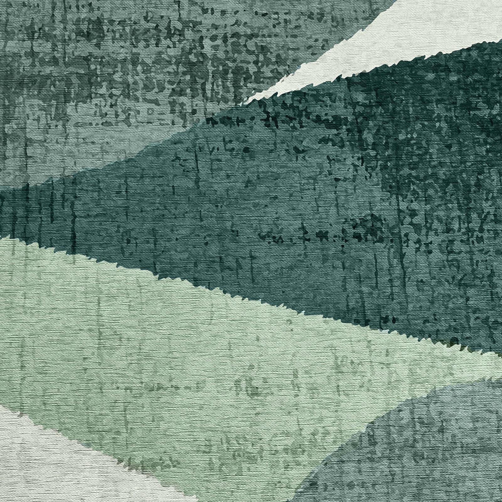 Tappeto rettangolare in ciniglia di poliestere a pelo corto 