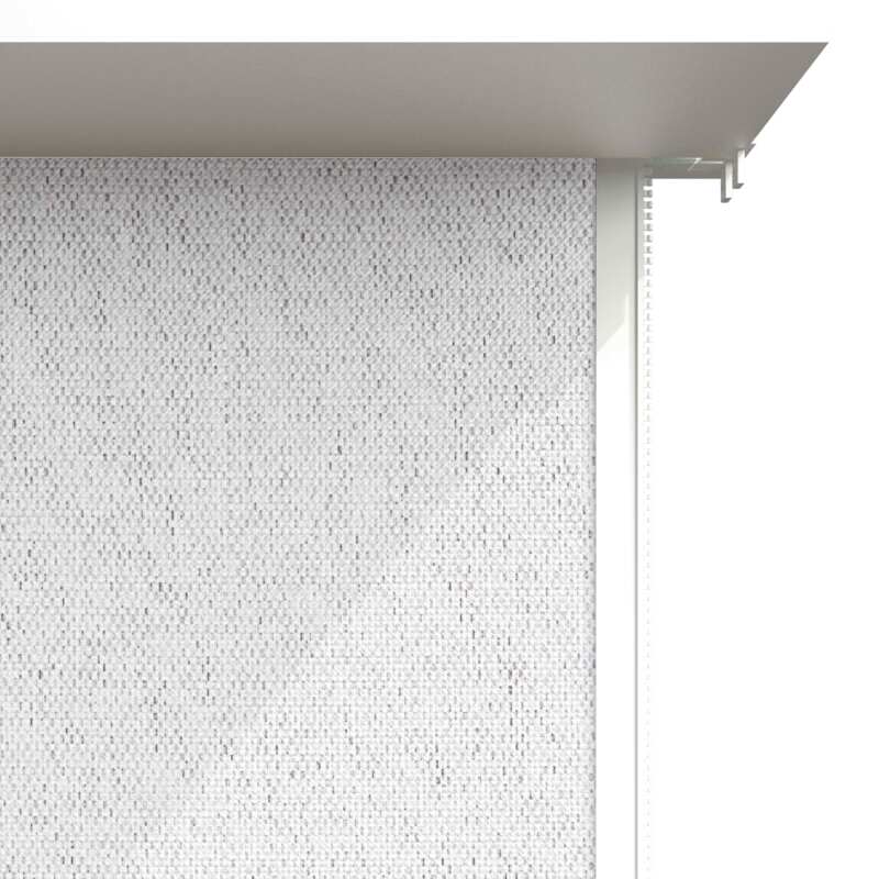 Pergola bioclimatica addossata 4x3m motorizzata/illuminata effetto legno tetto in alluminio bianco con 1, 2 o 3 tende