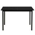 Tavolo da pranzo rettangolare (120/160 x 80 x 75 cm) in MDF con finitura melaminica