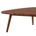 Tavolino da salotto in MDF 85 x 81 x 33 cm