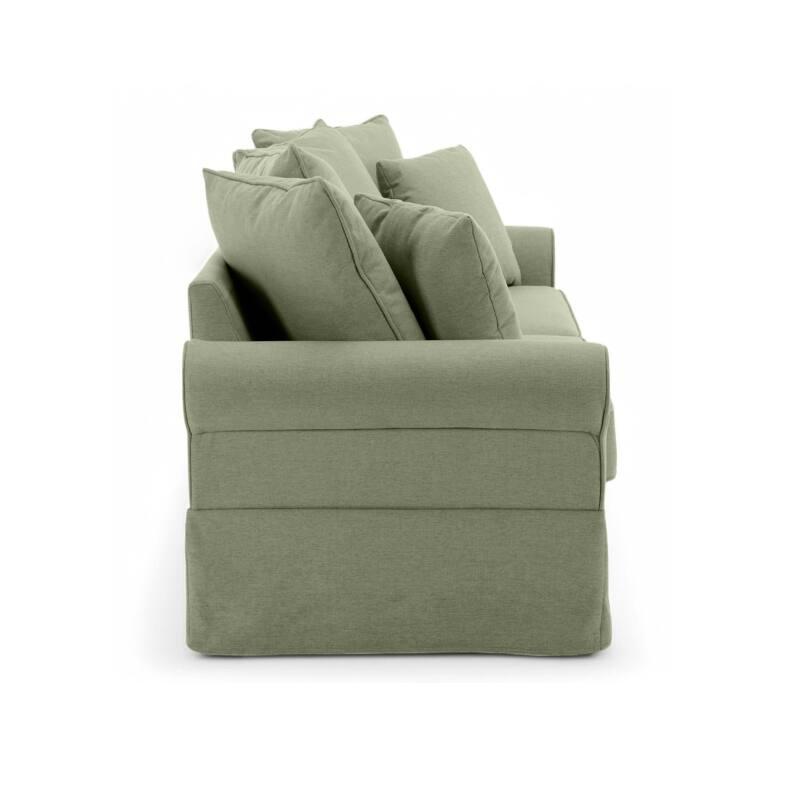 Divano dritto in poliestere a 3 posti (3/8)