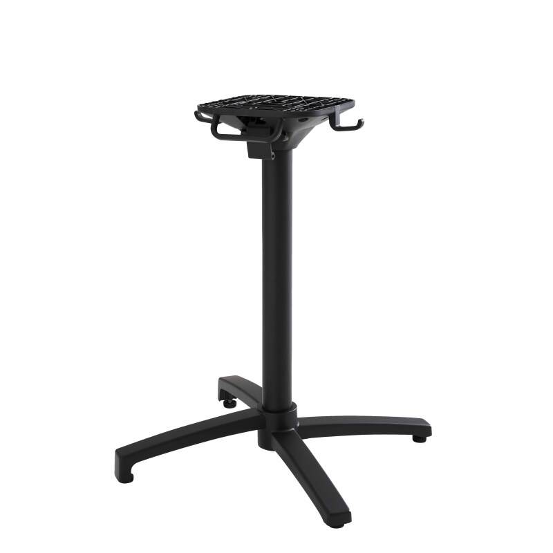 Gamba tavolo con sistema basculante 72 cm in alluminio