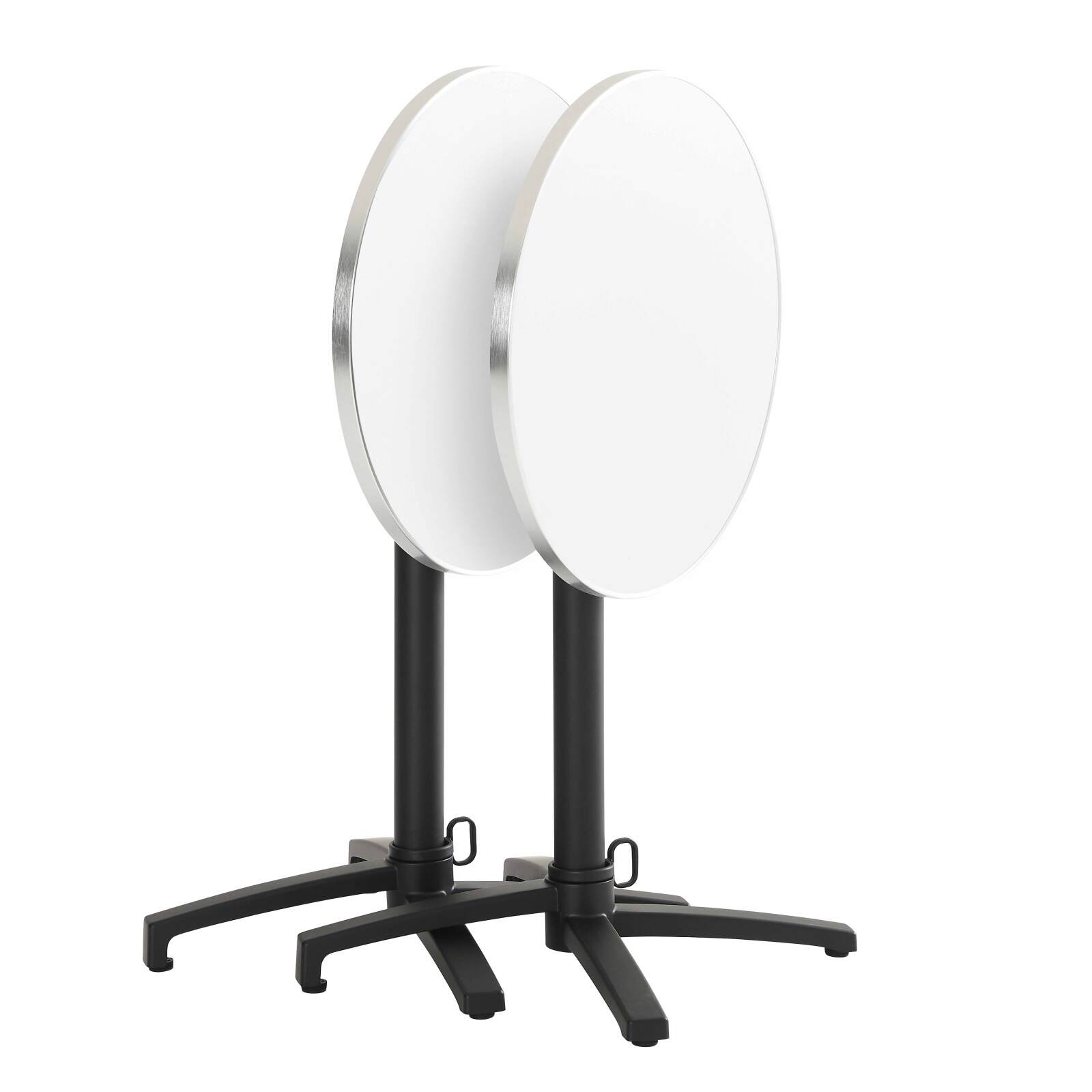 Gamba tavolo con sistema basculante 72 cm in alluminio