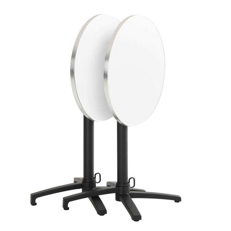 Gamba tavolo con sistema basculante 72 cm in alluminio