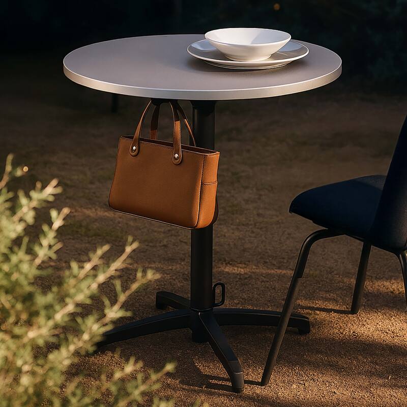 Gamba tavolo con sistema basculante 72 cm in alluminio