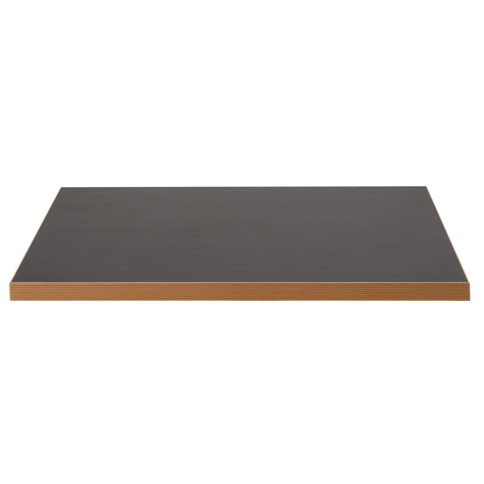 Piano tavolo 60 x 60 cm in melaminico con bordi in PVC