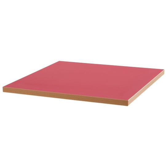 Piano tavolo 60 x 60 cm in melaminico con bordi in PVC