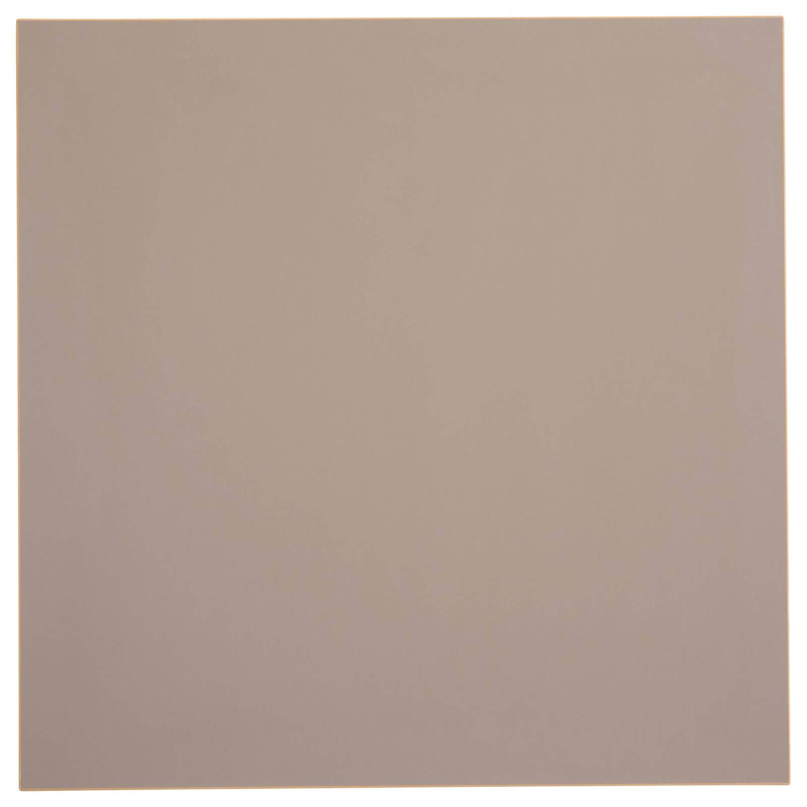 Piano tavolo 60 x 60 cm in melaminico con bordi in PVC