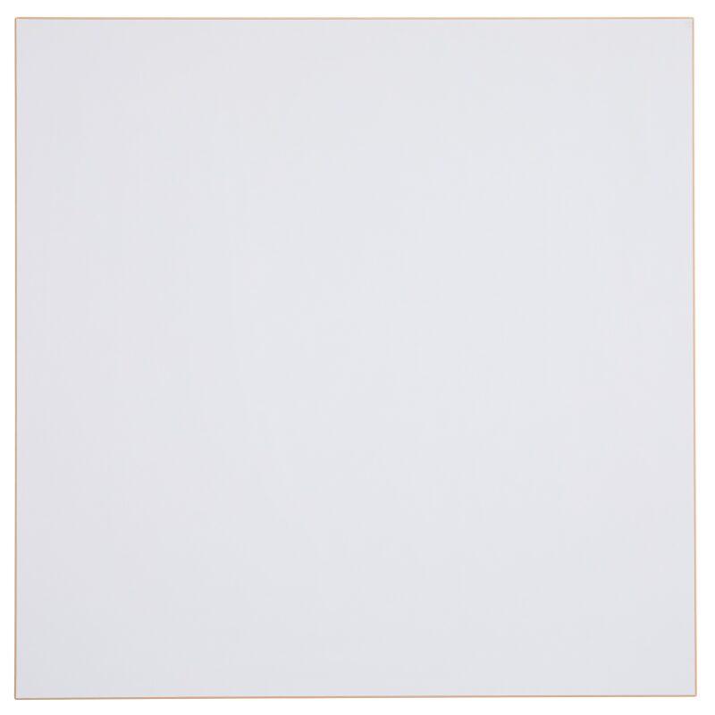 Piano tavolo 60 x 60 cm in melaminico con bordi in PVC