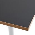Piano tavolo 60 x 60 cm in melaminico con bordi in PVC