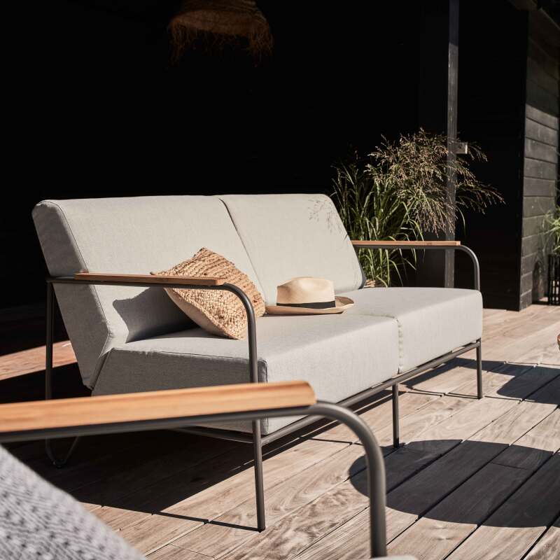 Salotto da giardino a 4 posti in teak 100% FSC®