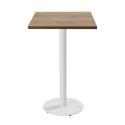 Tavolo da pronzo alto 60 x 60 cm in truciolare con rivestimento melaminico