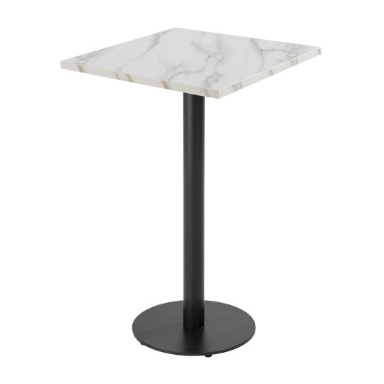 Tavolo da pronzo alto 60 x 60 cm in truciolare con rivestimento melaminico