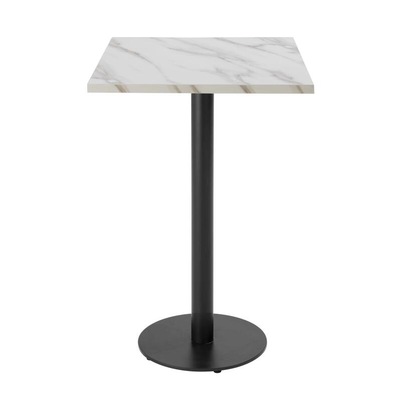 Tavolo da pronzo alto 60 x 60 cm in truciolare con rivestimento melaminico