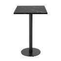 Tavolo da pronzo alto 60 x 60 cm in truciolare con rivestimento melaminico