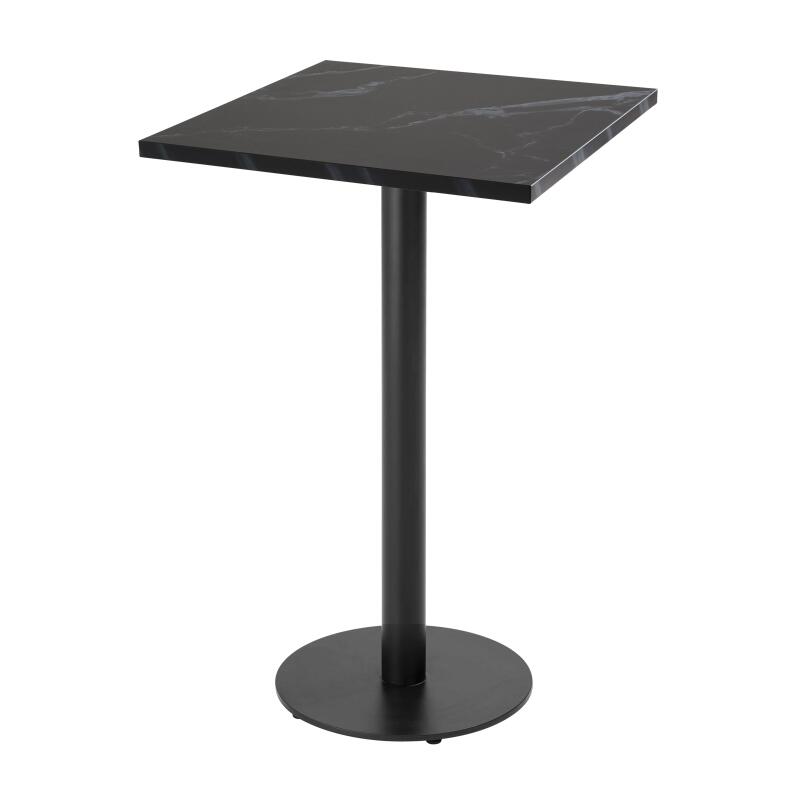 Tavolo da pronzo alto 60 x 60 cm in truciolare con rivestimento melaminico