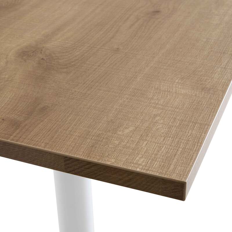 Tavolo da pronzo alto 60 x 60 cm in truciolare con rivestimento melaminico