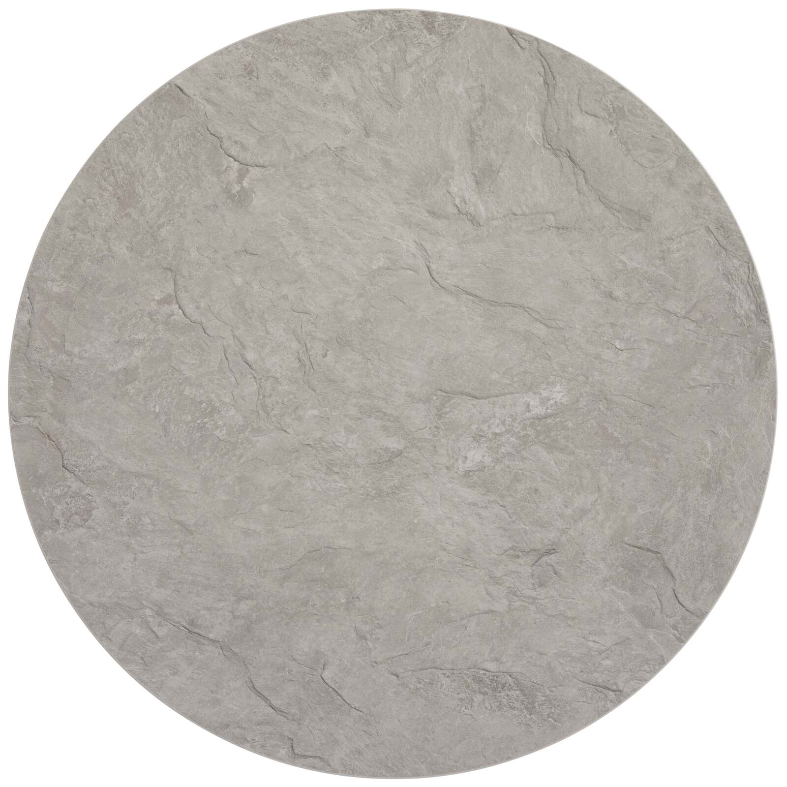 Piano tavolo rotondo in truciolare con rivestimento melaminico ⌀60 cm