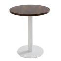 Tavolo da pranzo rotondo Ø 60 cm in truciolare con rivestimento melaminico
