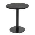 Tavolo da pranzo rotondo Ø 60 cm in truciolare con rivestimento melaminico