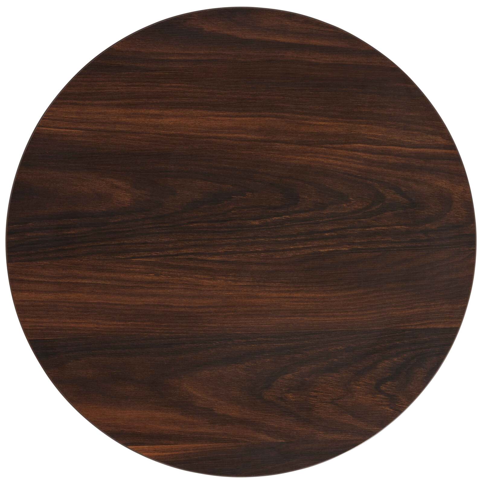 Tavolo da pranzo rotondo Ø 60 cm in truciolare con rivestimento melaminico