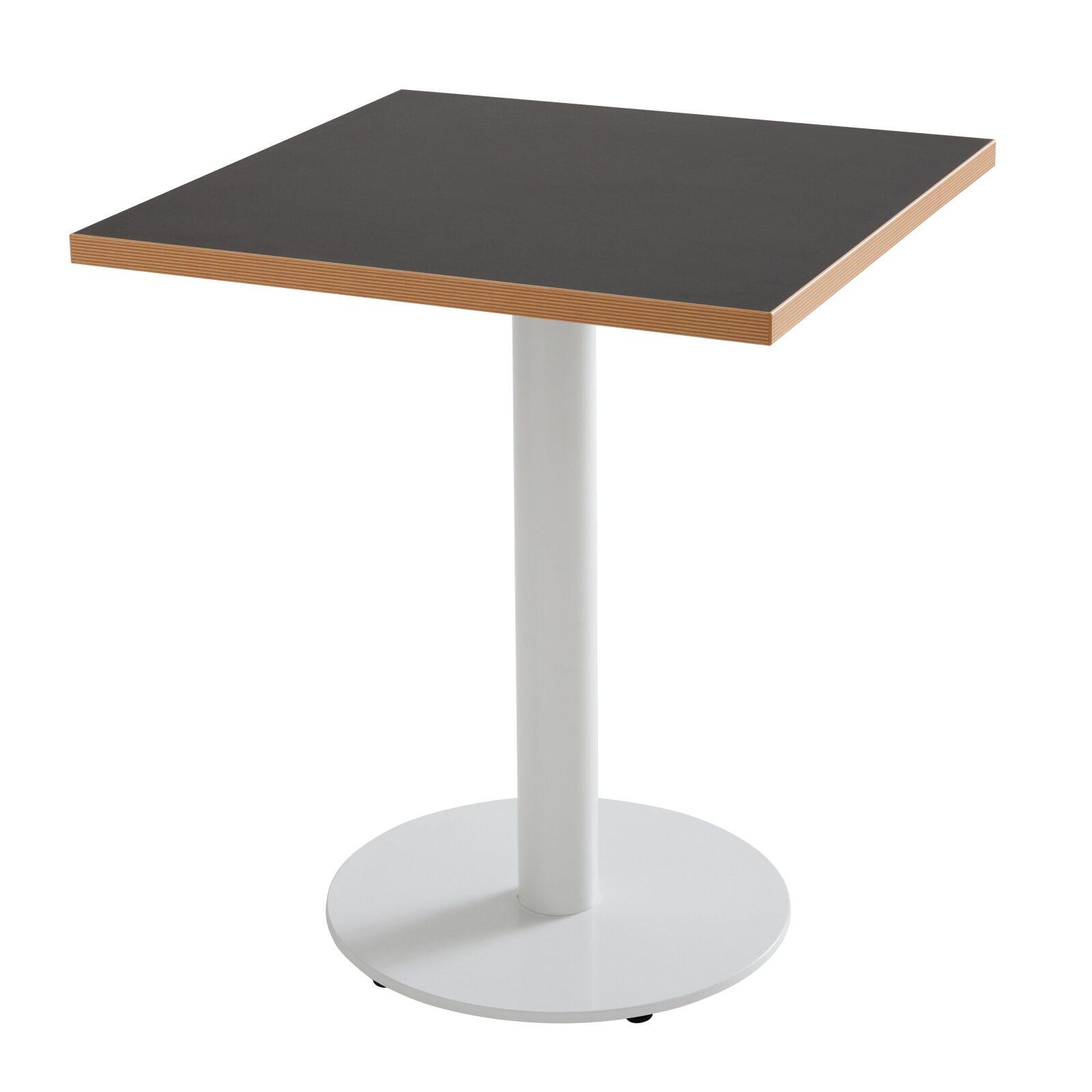 Piano tavolo 60 x 60 cm in melaminico con bordi in PVC