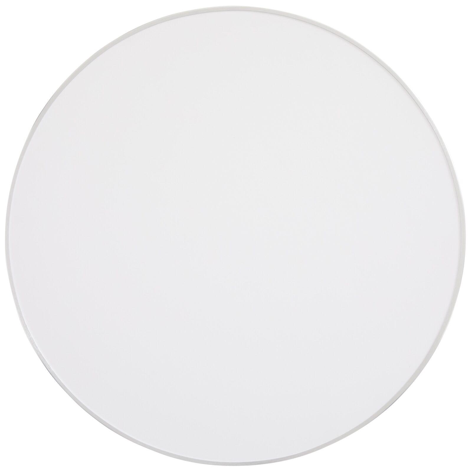 Tavolo alto basculante Ø 60 cm in multistrato con rivestimento in laminato e bordi in alluminio