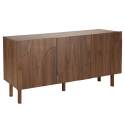 Buffet a 3 ante in MDF con decoro melaminico effetto legno