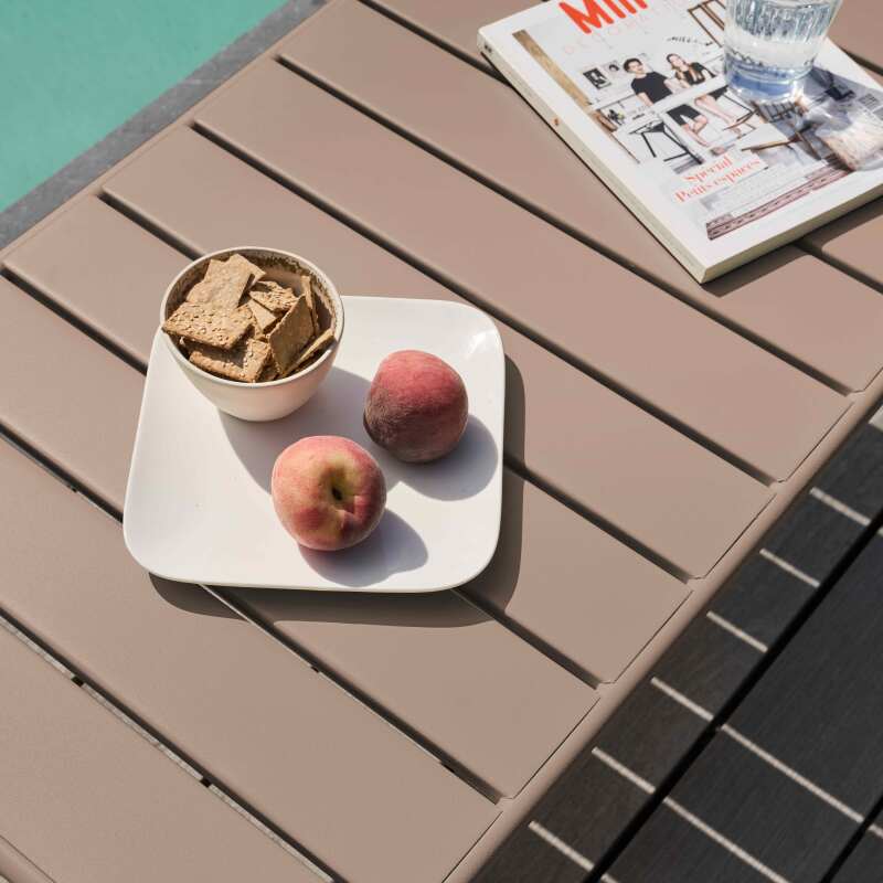 Tavolina da salotto da giardino rettangolare 90 x 50 cm (2/7)