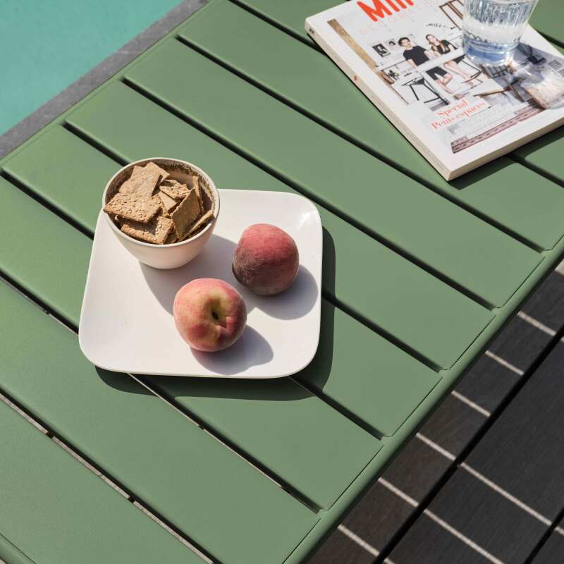 Tavolina da salotto da giardino rettangolare 90 x 50 cm (2/7)